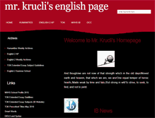 Tablet Screenshot of krucli.com